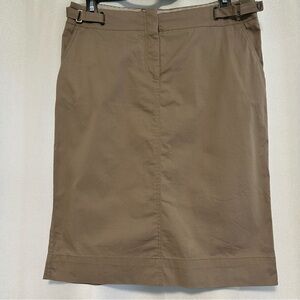 Gerard Darel Tan Pencil Skirt for Work